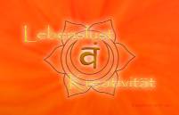 Blume des Lebens_Energiekaertchen_Kunststoff_orange_Sakralchakra_Ansicht Vorderseite_atalantes spirit®
